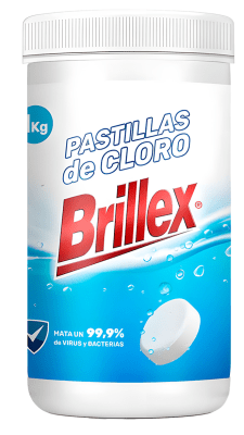 TABLETAS DE CLORO 1K BRILLEX