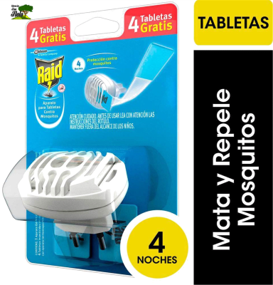 ENCHUFE PASTILLAS RAID