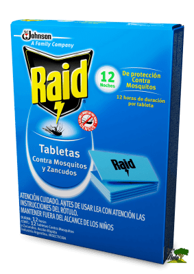 TABLETAS RAID 12u