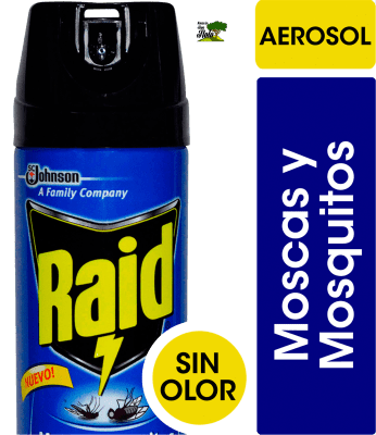 MATA MOSCAS Y MOSQUITOS SIN OLOR RAID
