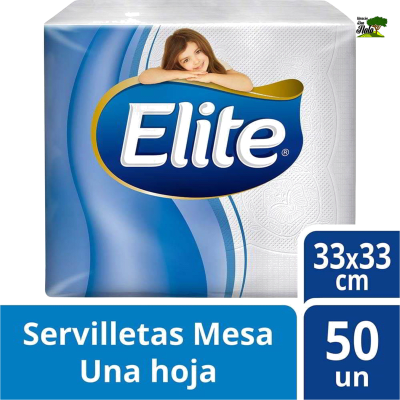 SERVILLETAS DE MESA 33x33cm 50u