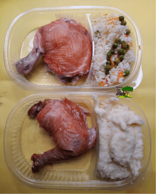 POLLO ASADO CON AGREGADO