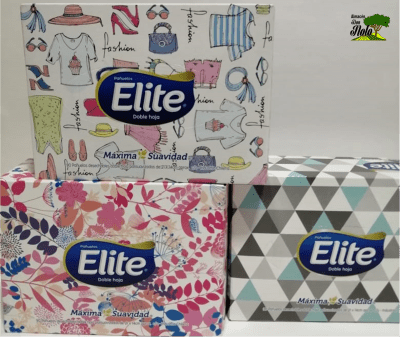 ELITE PAÑUELO 90u CAJA 