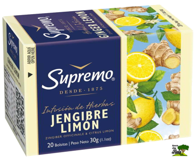TÉ LIMON JENGIBRE 20B