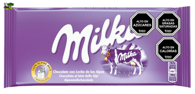 MILKA CON LECHE DE LOS ALPES 80GR