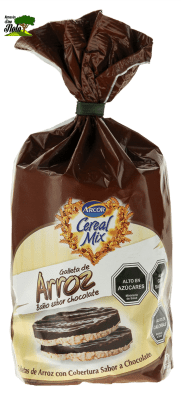 GALLETA DE ARROZ Y CHOCOLATE