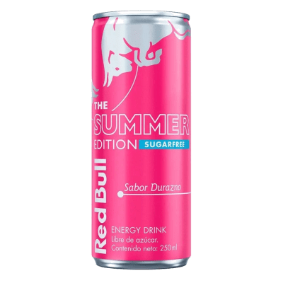 REDBULL  250ml DURAZNO - SUGARFREE