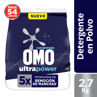 OMO 2.7KG POLVO ULTRA POWER