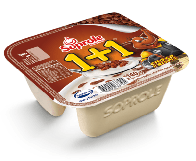1+1 CHOCO KRISPIS 140GR