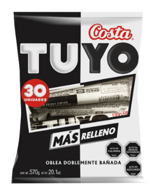TUYO BOLSA 30U COSTA