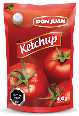KETCHUP 400GR DOY PACK