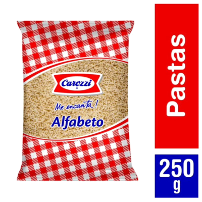 ALFABETO CAROZZI 250gr