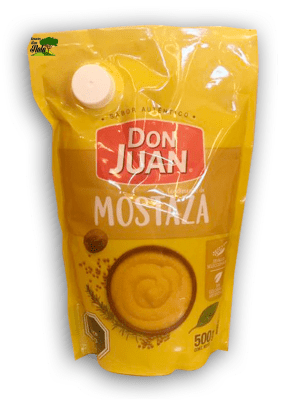 MOSTAZA 500GR DOY PACK