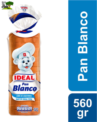 PAN BLANCO 560GR