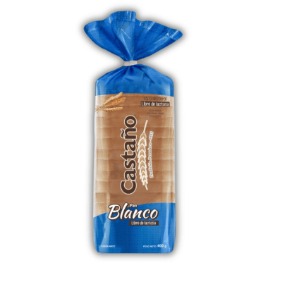 PAN BLANCO 400GR CASTAÑO