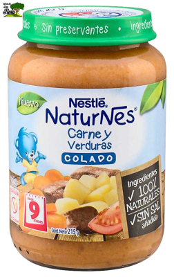 COLADO CARNE CON VERDURAS 215GR