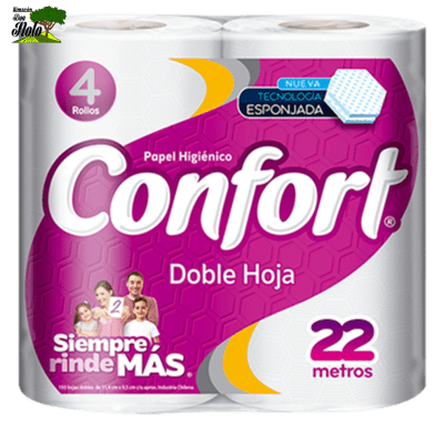 PAPEL HIGIÉNICO 22MTRS x4 