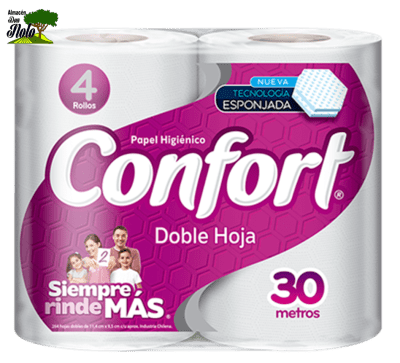 PAPEL HIGIÉNICO 30MTRS x4 