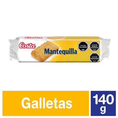GALLETA MANTEQUILLA 140GR COSTA