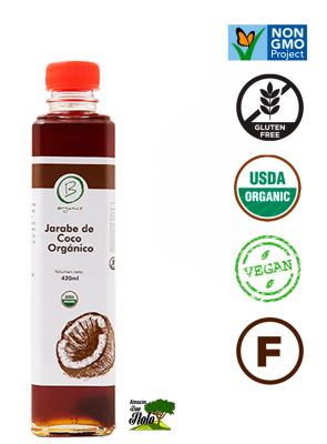 JARABE DE COCO ORGANICO 420cc