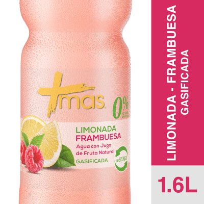 CACHANTUN+ 1.6lts LIMONADA FRAMBUESA
