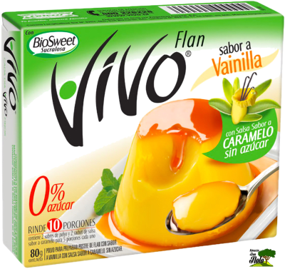 FLAN VAINILLA 80GR