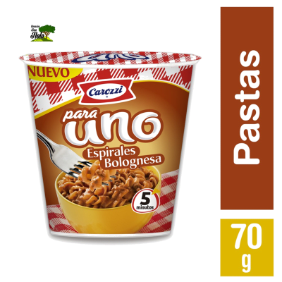 PARA UNO ESPIRALES BOLOGNESA 70GR