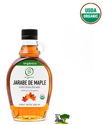 JARABE DE MAPLE 250cc B ORGANIC
