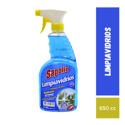 LIMPIA VIDRIOS GATILLO 650cc SAPOLIO