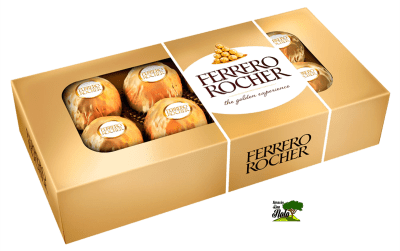 FERRERO ROCHER T-8 CAJA CARTON