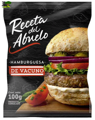 HAMBURGUESA VACUNO 100GR