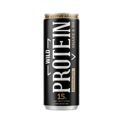 WILD PROTEIN SHAKE & GO CHOCOLATE 330cc
