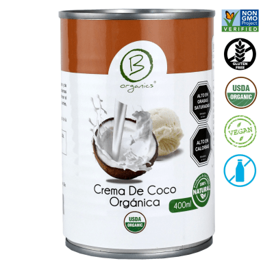 CREMA DE COCO 400ML B ORGANIC
