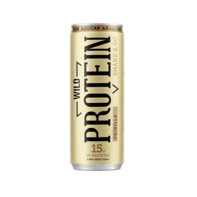WILD PROTEIN SHAKE&GO VAINILLA 330cc