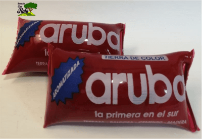 CERA ARUBA 600cc CON TIERRA COLOR