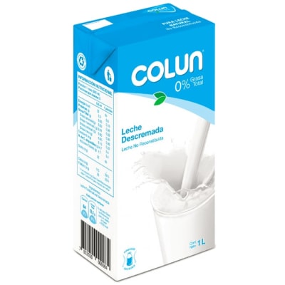 COLUN LECHE DESCREMADA 1L