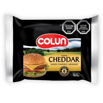 COLUN QUESO CHEDDAR 160GR