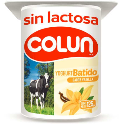 YOGHURT SIN LACTOSA 125GR SABORES