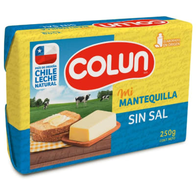 COLUN MANTEQUILLA SIN SAL 250GR