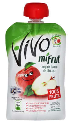 VIVO MI FRUT MANZANA 90GR