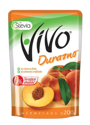 VIVO MERMELADA DURAZNO 175GR