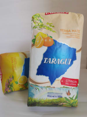 TARAGÜI YERBA MATE CITRICOS 500GR