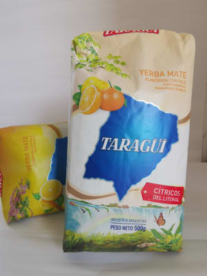 TARAGÜI YERBA MATE CITRICOS 500GR
