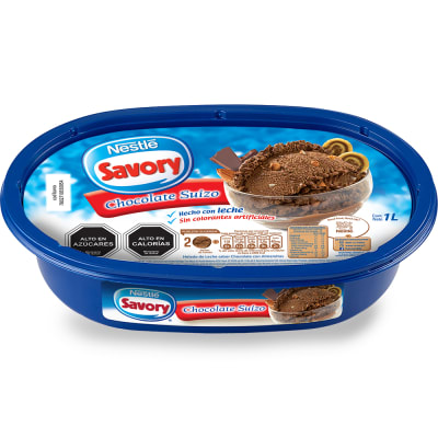 SAVORY CASATA CHOCOLATE SUIZO 1L