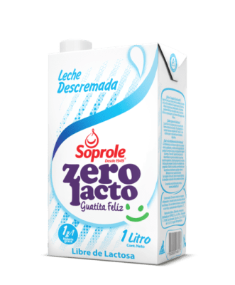 LECHE DESCREMADA ZERO LACTO 1L