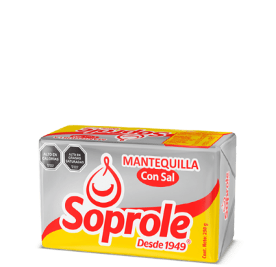 MANTEQUILLA CON SAL 250GR