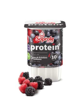 PROTEIN+ TROZOS ARANDANO 155GR