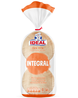 IDEAL PAN PITA INTEGRAL 344GR