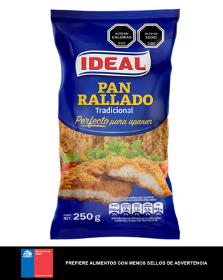 IDEAL PAN RALLADO 250GR