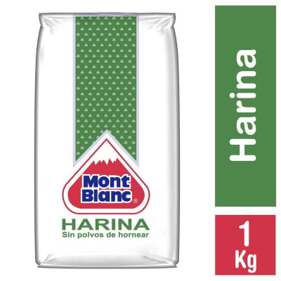 HARINA SIN POLVO MONT BLANC